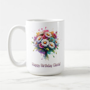 Grattis på födelsedagen Gloria Kaffemugg