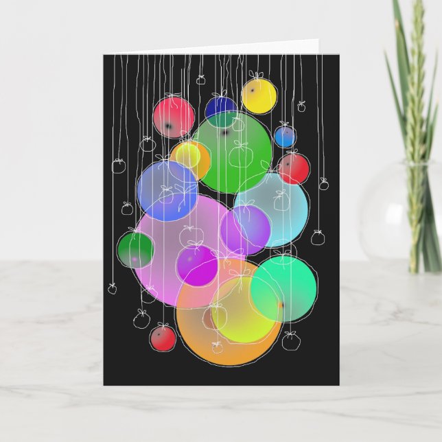 Grattis på födelsedagen & God jul... Helgkort (Framsida)