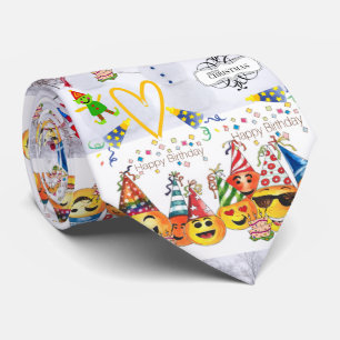 Grattis på födelsedagen God jul Tie Slips