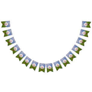 Grattis på födelsedagen Golf Boll på rödborgen Vimplar