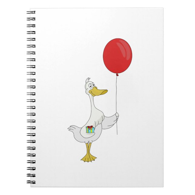 Grattis på födelsedagen Goose Anteckningsbok (Framsidan)