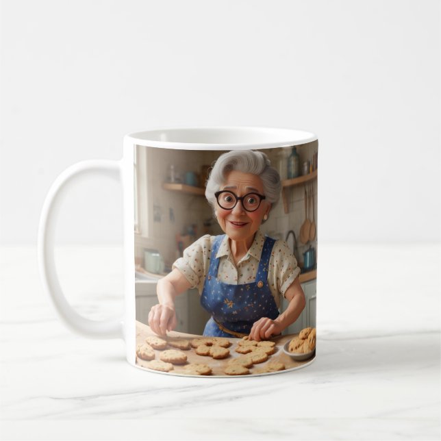 Grattis på födelsedagen Gramma Kaffemugg (Vänster)