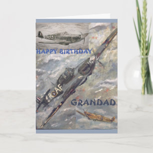 Grattis på födelsedagen Grandad Hälsning Card Kort