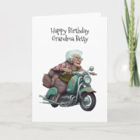 Grattis på födelsedagen Grandma Personlig