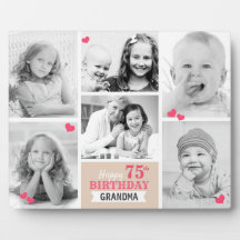 Grattis på födelsedagen Grandma Personlig Photo Co