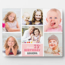 Grattis på födelsedagen Grandma Personlig Photo Co