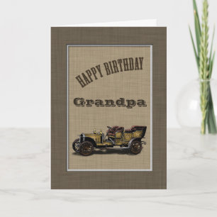 Grattis på födelsedagen Grandpa Kort