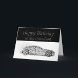 Grattis på födelsedagen Grandson Classic Cars Ford Kort<br><div class="desc">Du kanske är ett år äldre,  men du är fortfarande en klassisk. Grattis på födelsedagen Grandson för den som kärlek personbilar,  bilar eller bilverkstäder i</div>