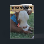 GRATTIS PÅ FÖDELSEDAGEN ***GRANDSON*** KORT<br><div class="desc">TACK FÖR ATT STOPPA MED 1 AV MINA 8 LAGER!</div>