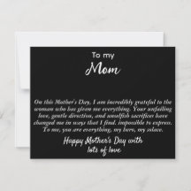 Grattis på födelsedagen/Grattis på mors dag Mamma 