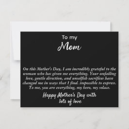 Grattis på födelsedagen/Grattis på mors dag Mamma 