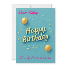 Grattis på födelsedagen! Grattis till Speciella da