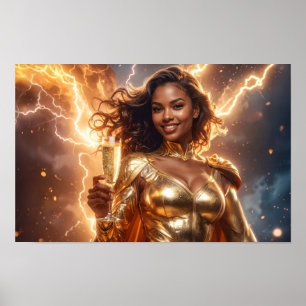 Grattis på födelsedagen Grattisar efter kvinnlig s Poster