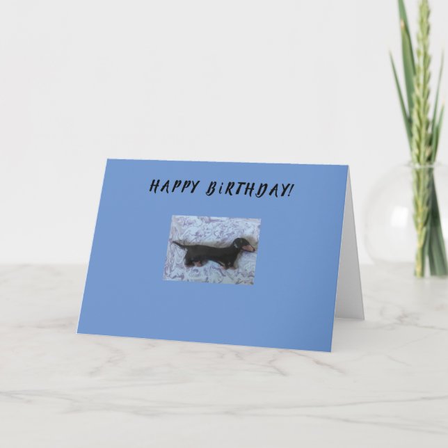 Grattis på födelsedagen gratulationskort kort (Framsida)