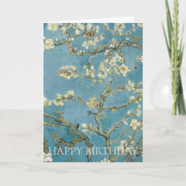 GRATTIS PÅ FÖDELSEDAGEN GREETARD : VINCENT Van Gog Kort