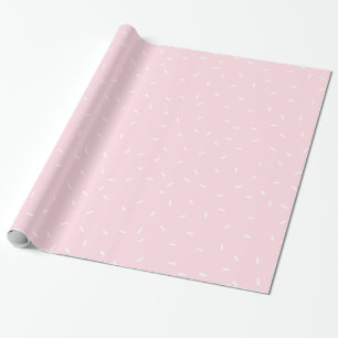 GRATTIS PÅ FÖDELSEDAGEN gulliga baby rosa sprinkl Presentpapper