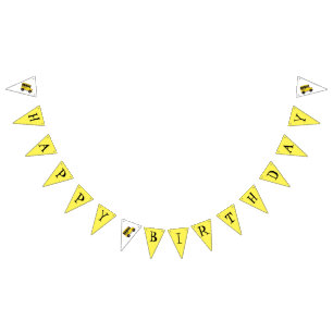 Grattis på födelsedagen Gult Buss Lärarutbildning Vimplar