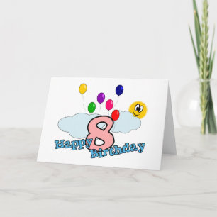 Grattis på födelsedagen Hälsning-kort Kort