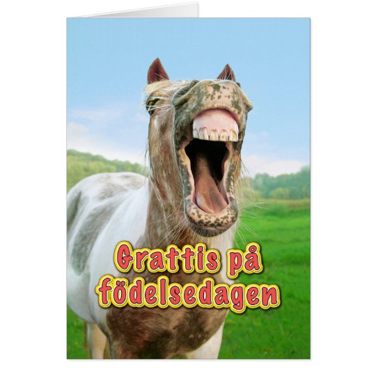 Grattis på födelsedagen hälsningskort