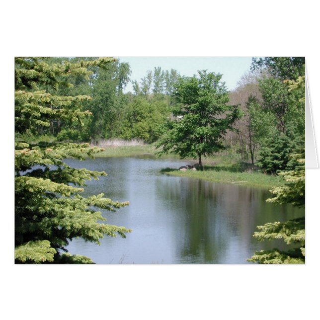 Grattis på födelsedagen hälsningskort (Framsidan Horizontal)