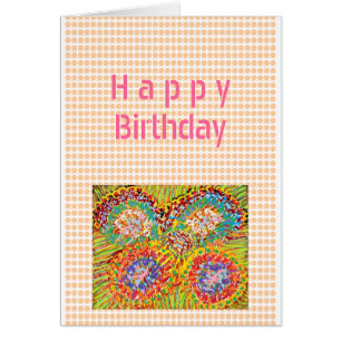 Grattis på födelsedagen hälsningskort