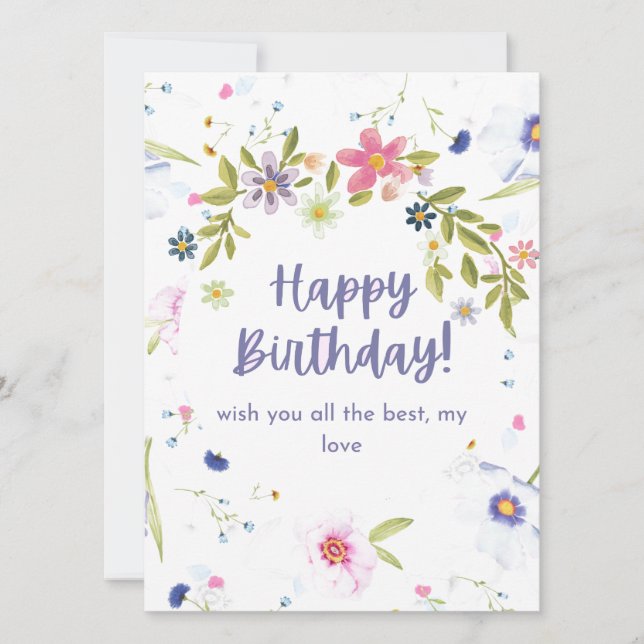 grattis på födelsedagen-hälsningskort "Firat i Sti Julkort (Framsida)