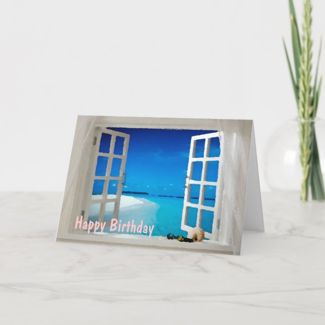 Grattis på födelsedagen-hälsningskort kort (Framsida)