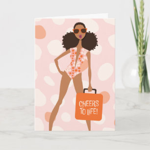 Grattis på födelsedagen - Helg utan cocktails Tack Kort