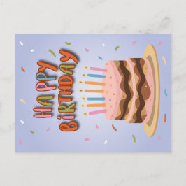 Grattis på födelsedagen helg vykort