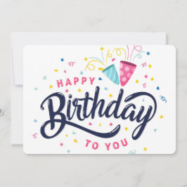 Grattis på födelsedagen Helgdag-kort Julkort