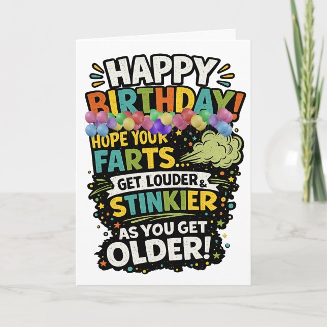 Grattis på födelsedagen, hoppas dina fjärtar blir  kort (Framsida)