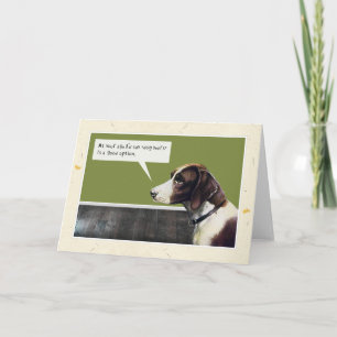 Grattis på födelsedagen Hund (alternativ för Hund- Kort