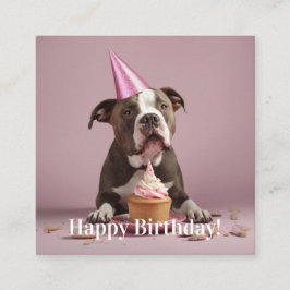 Grattis på födelsedagen! Hund Tilläggskort