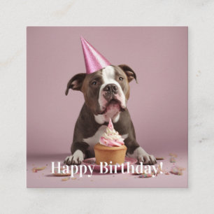 Grattis på födelsedagen! Hund Tilläggskort