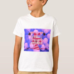 Grattis på födelsedagen i dag är min födelsedagsbl tee shirt