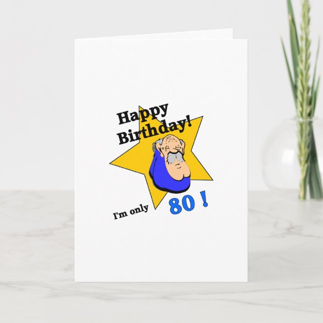 Grattis på födelsedagen - I-förmiddag ENDAST Kort (Framsida)
