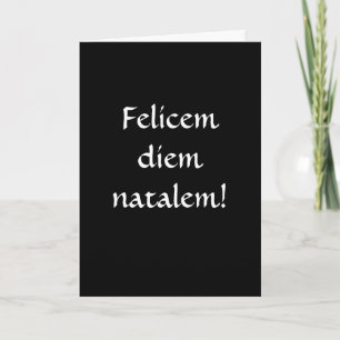 Grattis på födelsedagen… i latin! kort