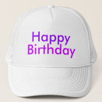 Grattis på födelsedagen i Lila och Magenta Party