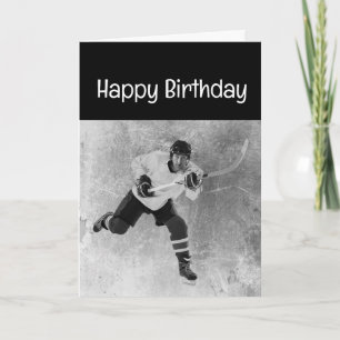Grattis på födelsedagen Ice Hockey Sport Kort
