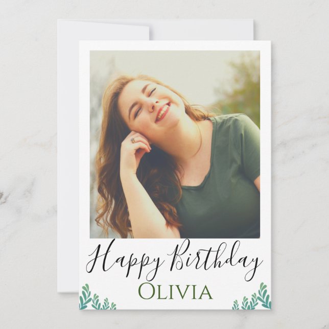 Grattis på födelsedagen inbjudningar (Framsida)