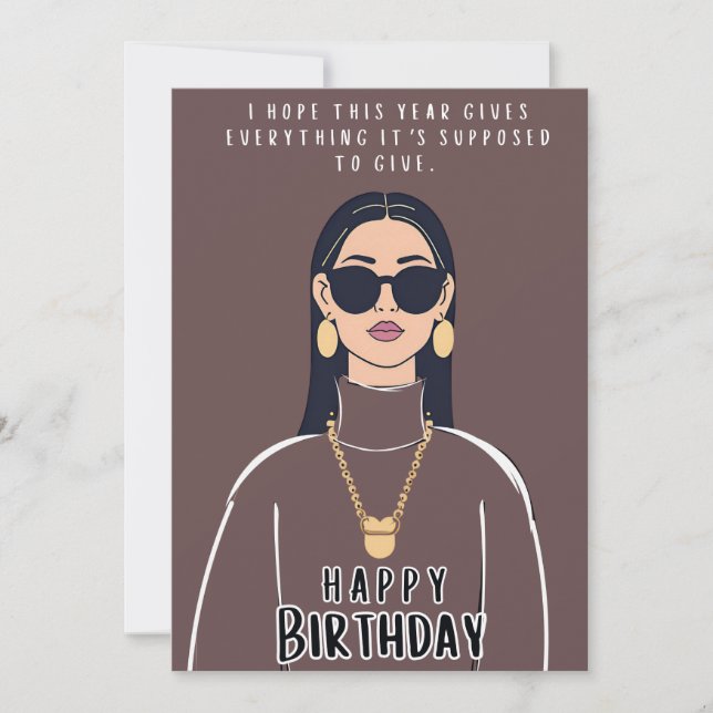 Grattis på födelsedagen inbjudningar (Framsida)