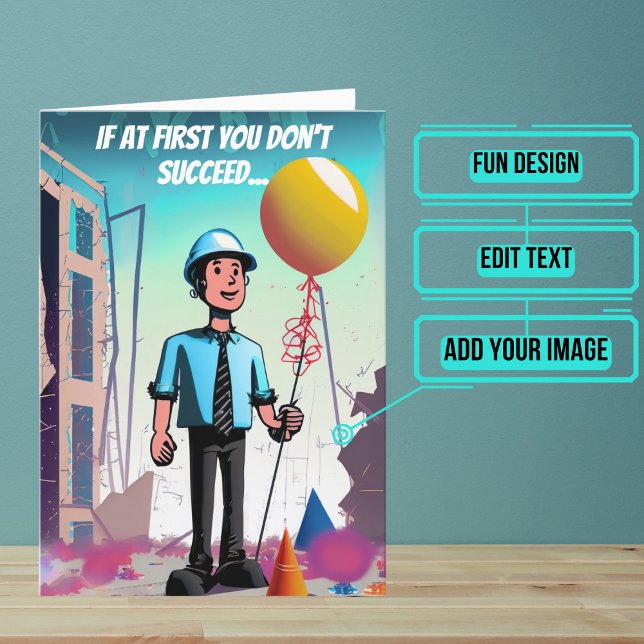 Grattis på födelsedagen Ingenjör Kort (This lovely card is specifically for the engineer friend or family member in your life. )