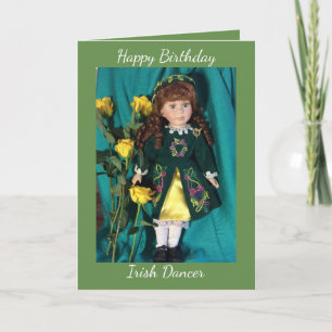 Grattis på födelsedagen Irish dancer Kort