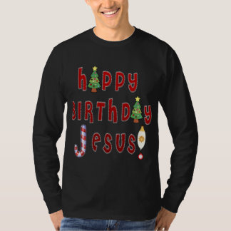 Grattis på födelsedagen Jesus Christian T Shirt