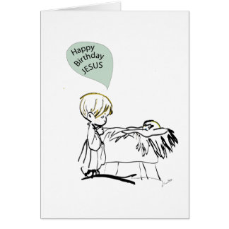 grattis på födelsedagen jesus hälsningskort