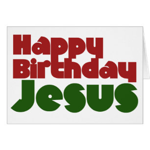 Grattis på födelsedagen Jesus Hälsningskort