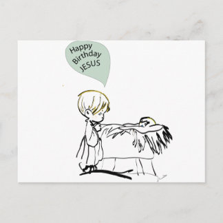 grattis på födelsedagen jesus helg vykort