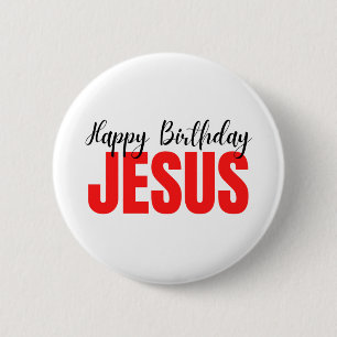 grattis på födelsedagen Jesus jul Knapp
