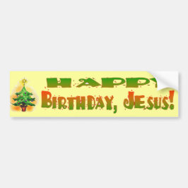 GRATTIS PÅ FÖDELSEDAGEN JESUS KLISTERMÄRKE
