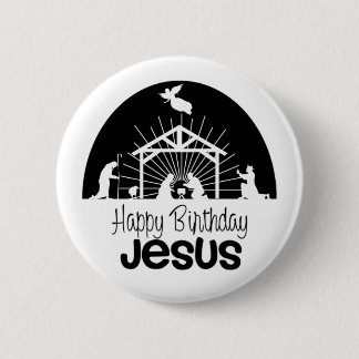 Grattis på födelsedagen Jesus Knapp